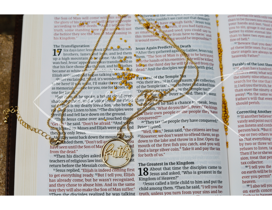 Faith necklace